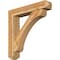 Ekena Millwork Legacy Craftsman Rough Sawn Bracket w/ Offset Brace, Western Red Cedar, 8"W x 42"D x 42"H BKT0806X42X42LEC04RWR - alternate 1